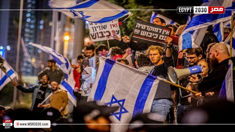 مظاهرات في تل أبيب