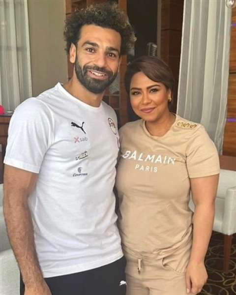 محمد صلاح وشيرين عبدالوهاب 