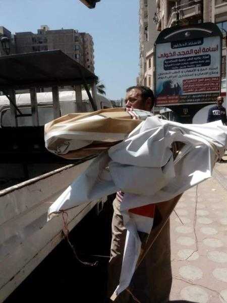 حملات يومية بالبحيرة لرفع الإشغالات المخالفة
