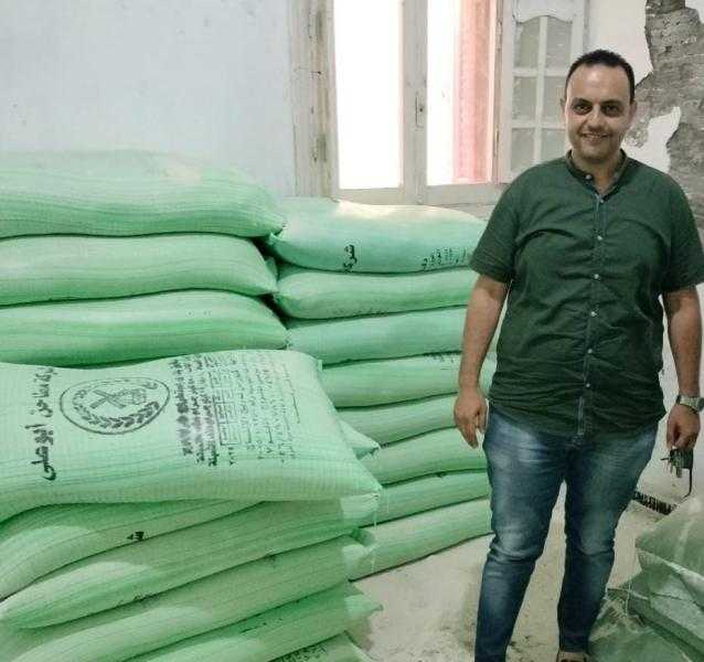 ضبط 5 أطنان دقيق بلدي مدعم بأحد المخازن بمطروح
