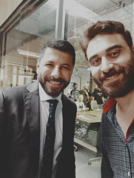 محمد يوسف مع إياد نصار 
