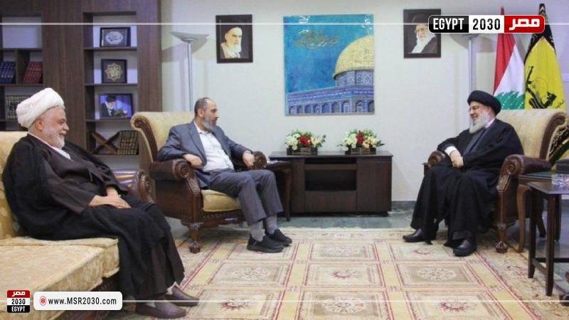 نصر الله يستقبل الأمين العام للجماعة الإسلامية في لبنان