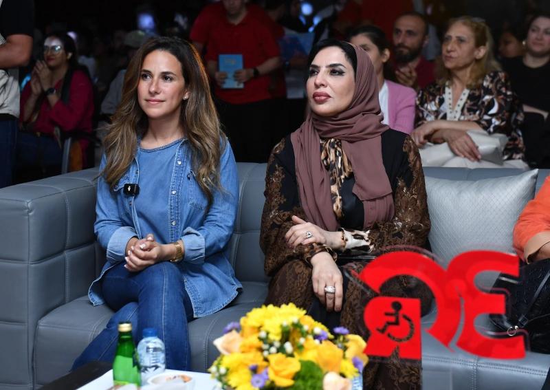 شيري عادل تزور مركز راشد لأصحاب الهمم وتتفاعل مع الأطفال