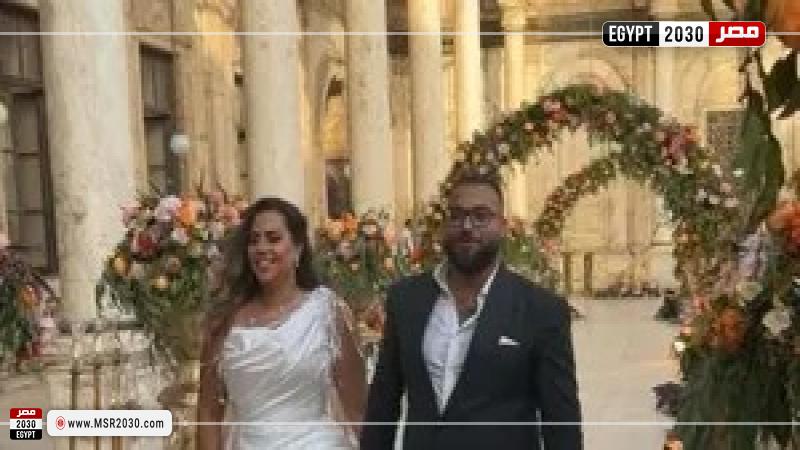 عقد قران ابنة مفيدة شيحة