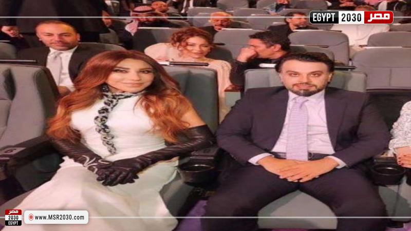 نجوي كرم وزوجها