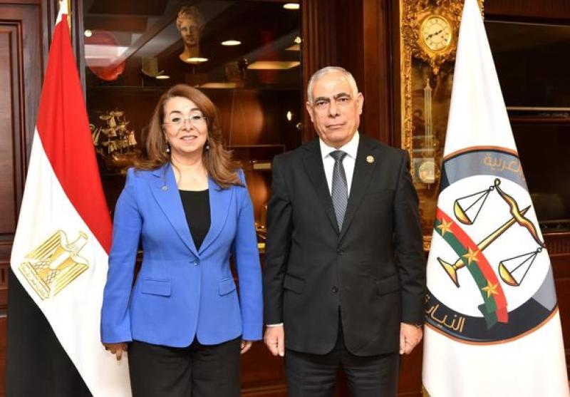 النائب العام يستقبل المديرة التنفيذية لمكتب الأمم المتحدة 