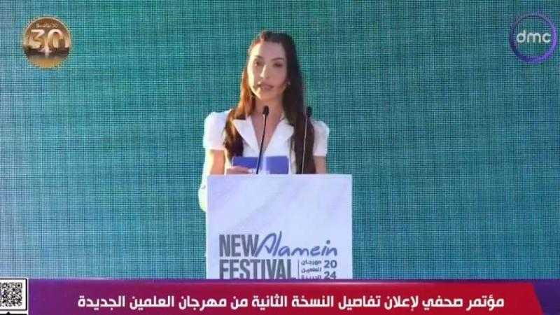 منى عبدالوهاب: شارك بالنسخة الثانية لمهرجان العلمين 50 شركة و50 ألف عامل