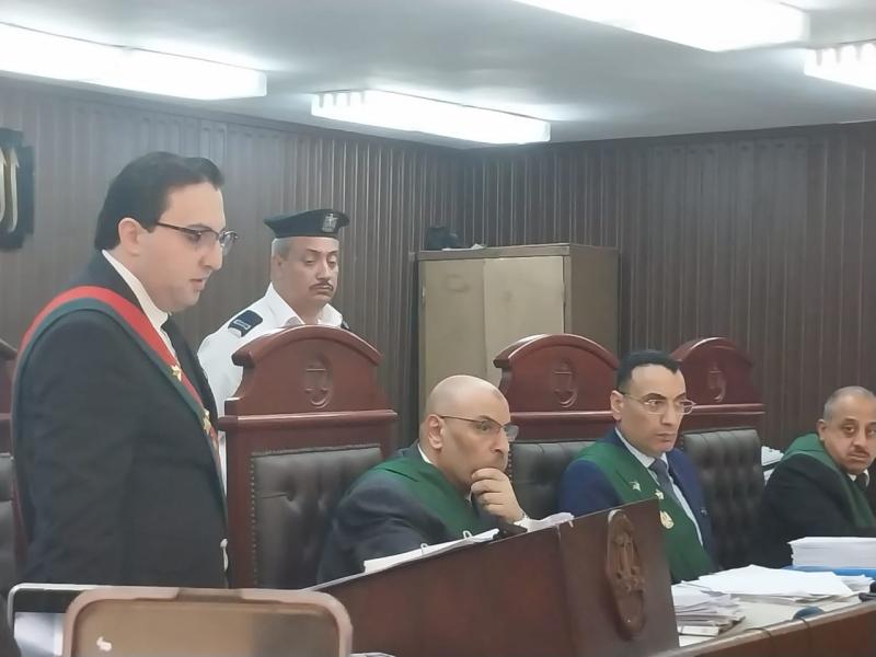 محكمة جنايات شبرا الخيمة تستمع لمرافعة النيابة 