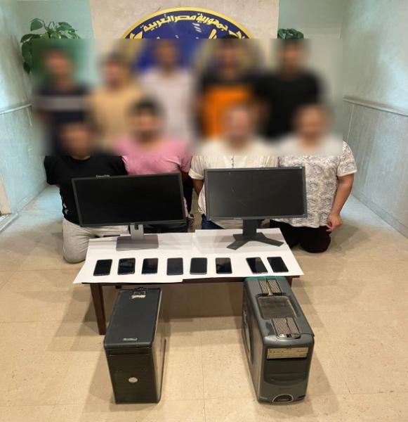 ضبط تشكيل عصابى 