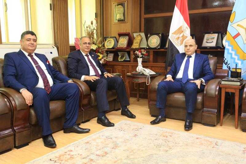 عبد المعطي يستقبل رئيس محكمة كفرالشيخ الإبتدائية لتقديم التهنئة بمناسبة توليه مهام عمله