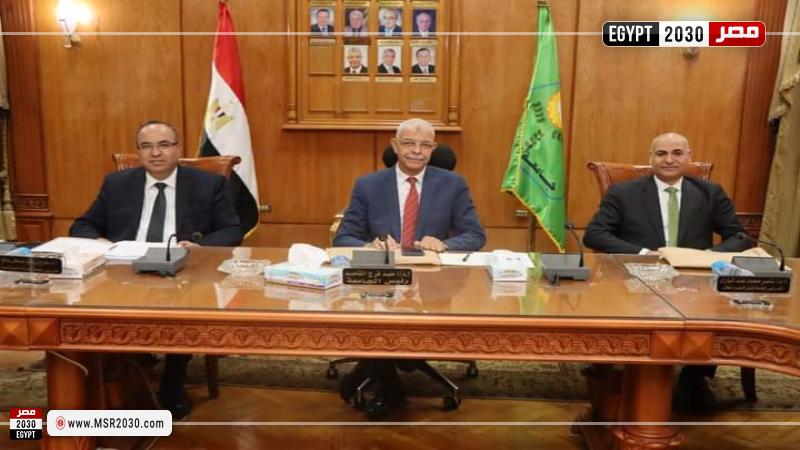 رئيس جامعة المنوفية