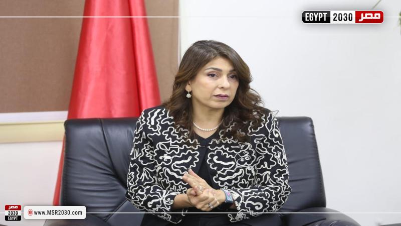 الدكتورة رشا الخولى، رئيسة الجامعة المصرية الصينية
