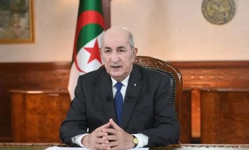  الرئيس الجزائري عبدالمجيد تبون