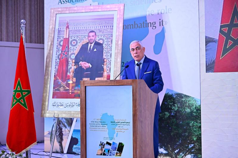 النائب العام خلال فعاليات المؤتمر 