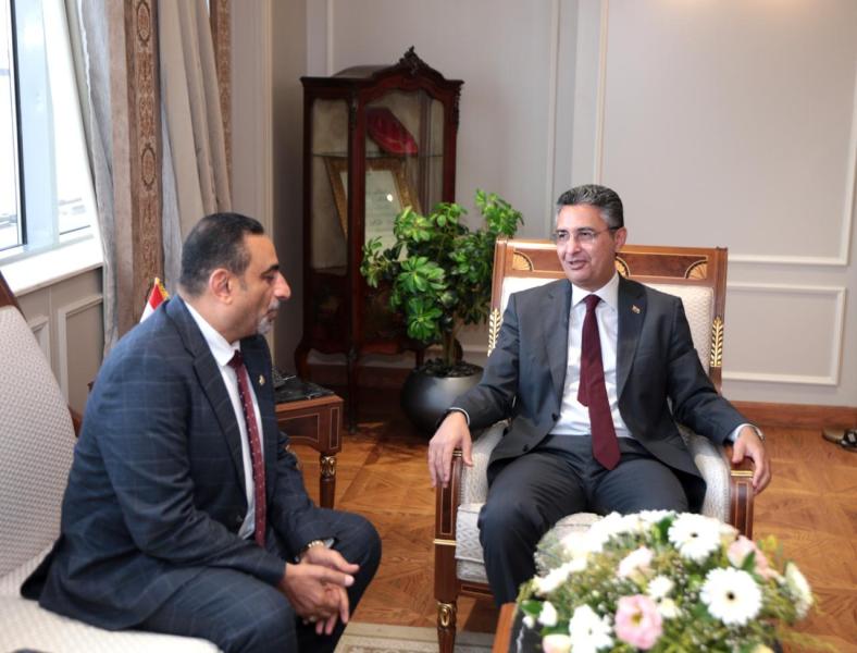وزير التموين و رئيس غرفة صناعة الحبوب