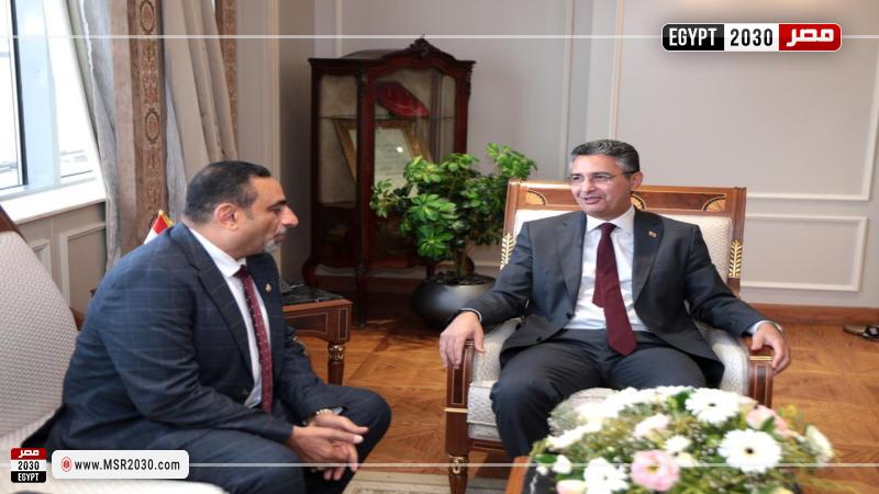 وزير التموين و رئيس غرفة صناعة الحبوب