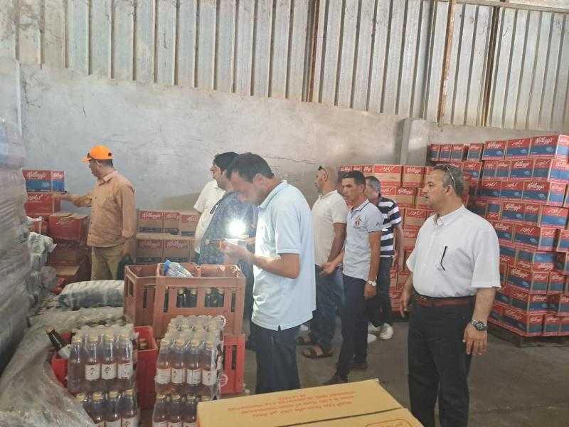 ضبط مصنع مياة غازية يستخدم علامات تجارية مقلدة