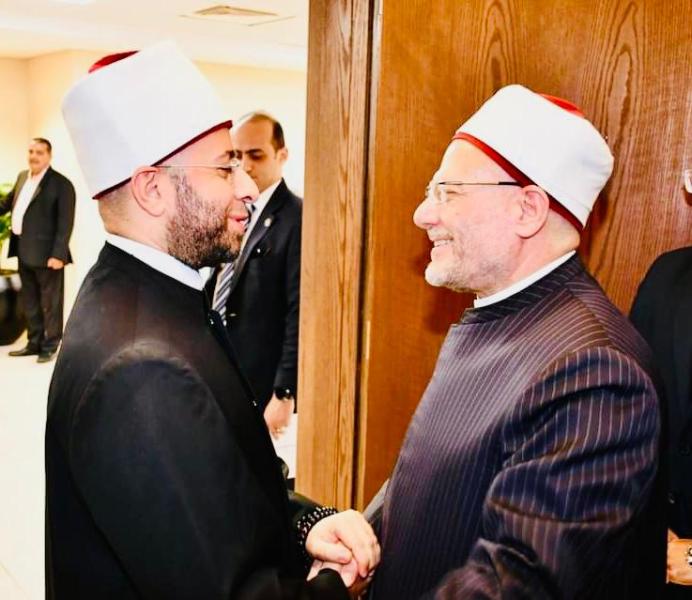 وزير الأوقاف ومفتي الجمهورية