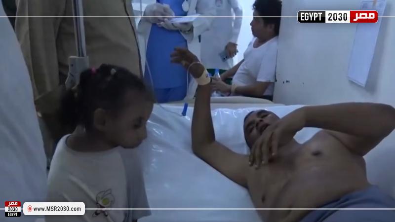 جرحى العدوان الإسرائيلي على ميناء الحديدة