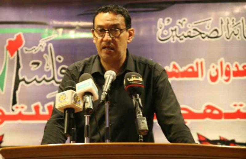 عضو الأمانة العامة لنقابة الصحفيين الفلسطينيين، سلمان بشير