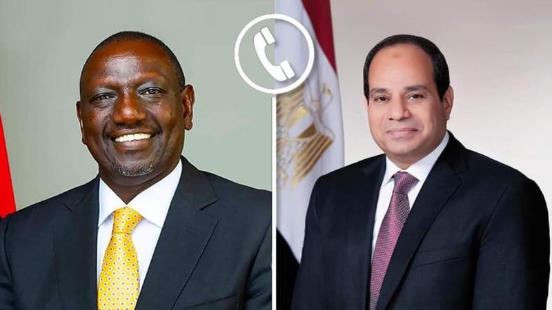 الرئيس السيسي و نظيره الكيني 