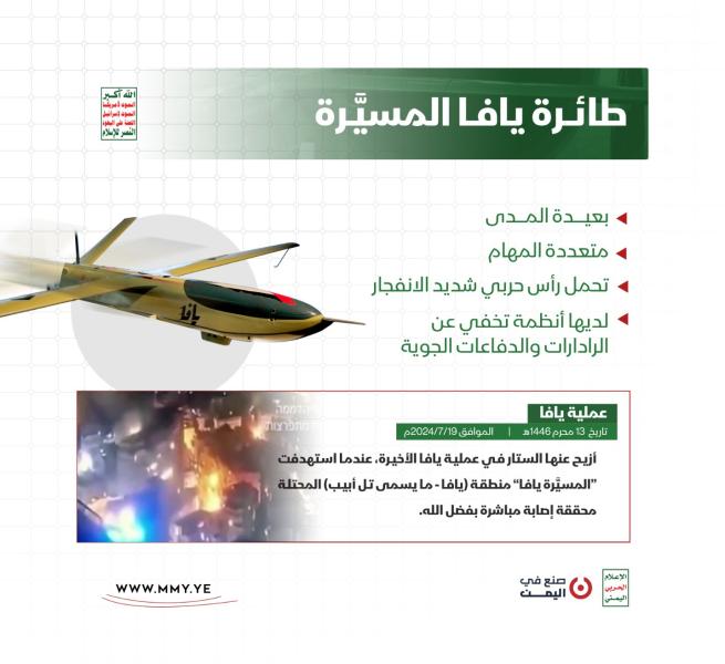 ”الحوثيون” ينشرون مشاهد من إطلاق ”يافا” نحو تل أبيب 