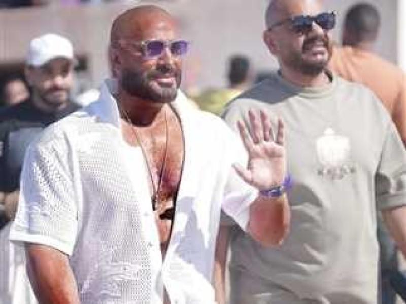 تامر حسني يستعد لحفل فني بمهرجان العلمين 2024