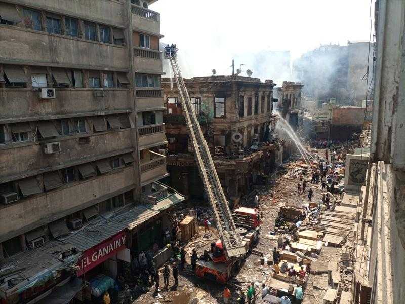 تطور جديد في واقعة حريق مخزن العتبة.. تعرف عليه