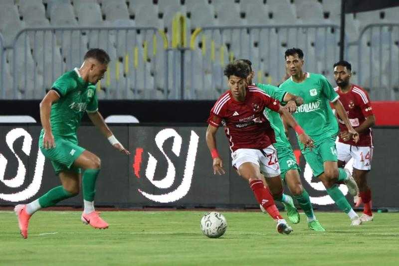 الأهلي يتعادل سلبيًا مع المصري في الشوط الأول بدوري نايل