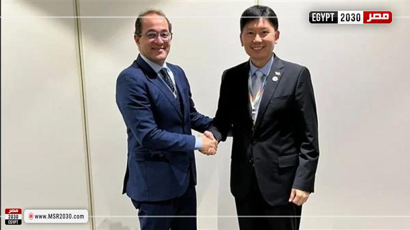 وزير المالية خلال اللقاء