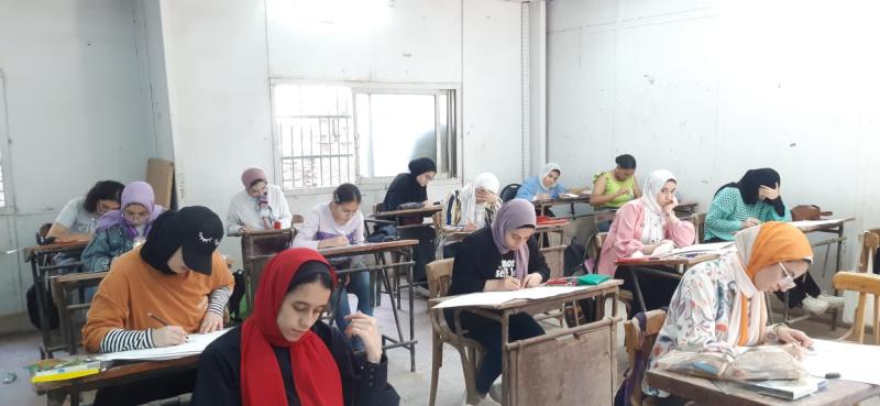 اختبارات القدرات بكلية التربية الفنية جامعة حلوان