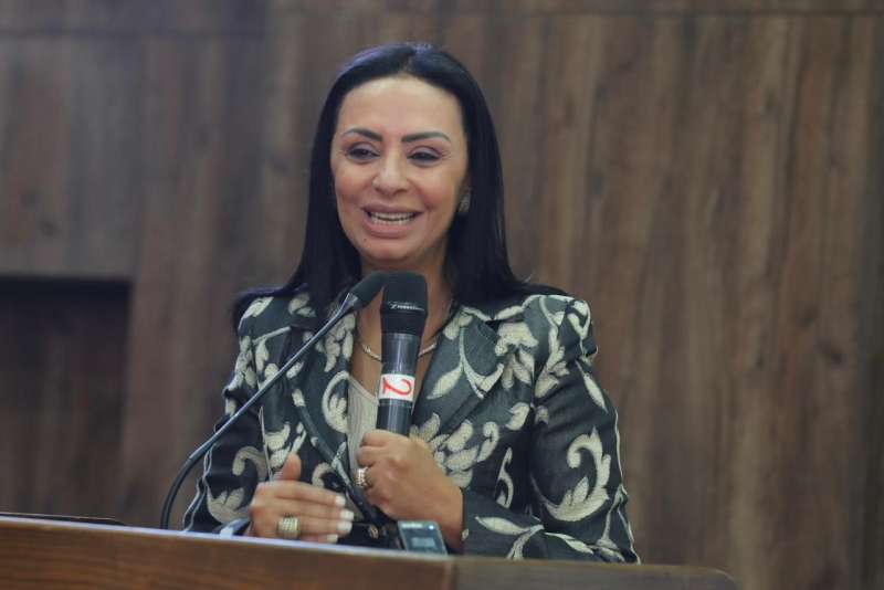 الدكتورة مايا مرسي وزيرة التضامن الاجتماعي