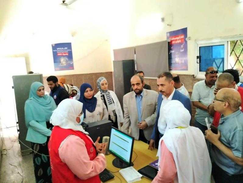 محافظة سوهاج تدشن إطلاق الحملة القومية 100 يوم صحة