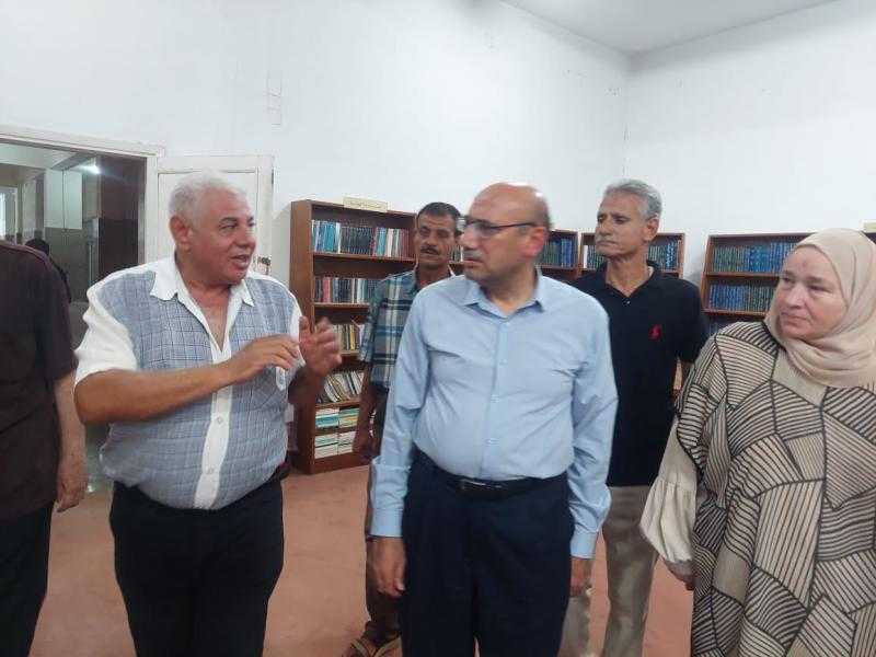 للتعرف على متطلباتها وتفعيلها ناصف يتفقد المواقع الثقافية بالسويس وجنوب سيناء
