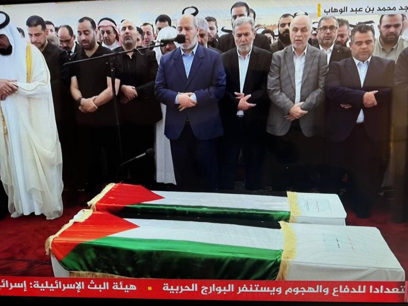 جنازة إسماعيل هنية 