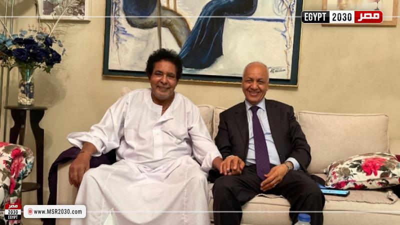 محمد منير ومصطفي بكري