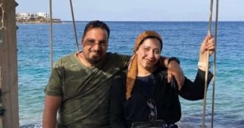 المنتج تامر فتحي وزوجته