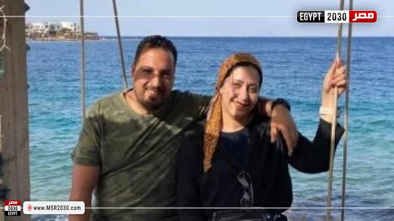 المنتج تامر فتحي وزوجته