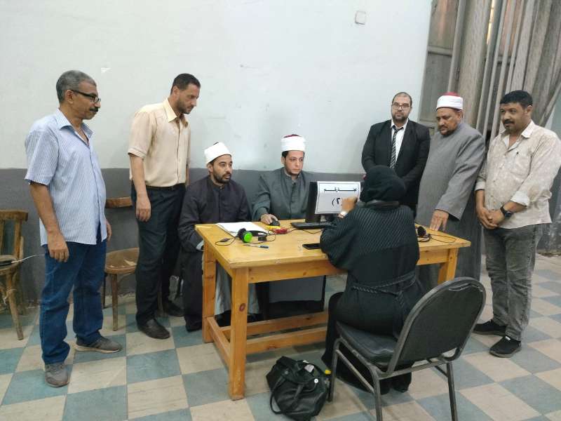 اختبارات نهاية المستوى برواق القرآن الكريم بالجامع الأزهر