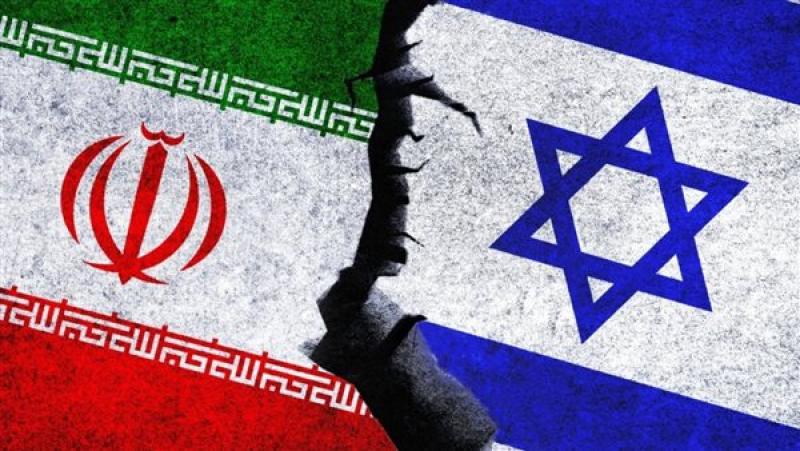 علم إيران وإسرئيل 