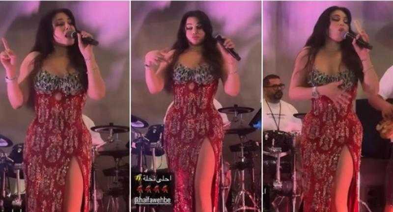 التطريز قديم.. ناقد موضة يعلق على إطلالة هيفاء وهبي الأخيرة