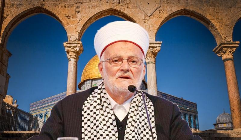 الاحتلال الإسرائيلي يمنع الشيخ عكرمة صبري من دخول المسجد الأقصى لمدة 6 أشهر