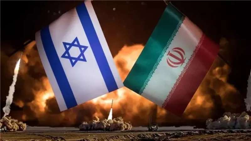 علم إيران و إسرائيل 