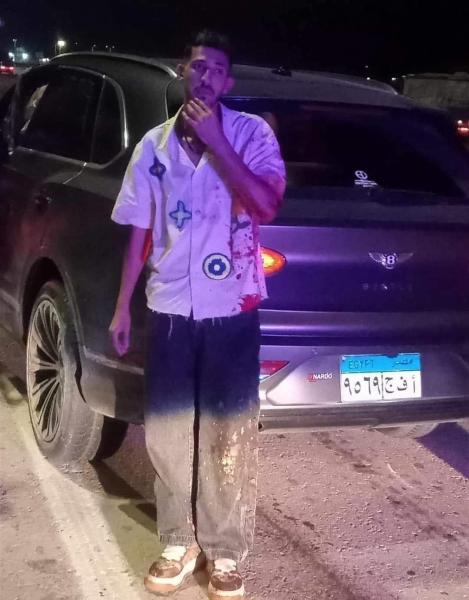أحمد فتوح بعد القبض عليه 