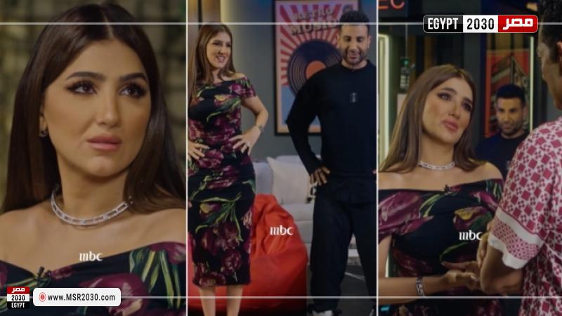 مي عمر في بيت السعد