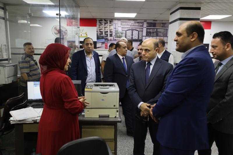 محافظ كفر الشيخ يتفقد المركز التكنولوجي لخدمة المواطنين بدسوق
