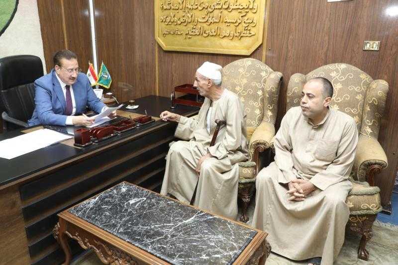 محافظ المنوفية يكلف الزراعة والتخطيط العمراني بالفحص الفوري لعدد من الشكاوى