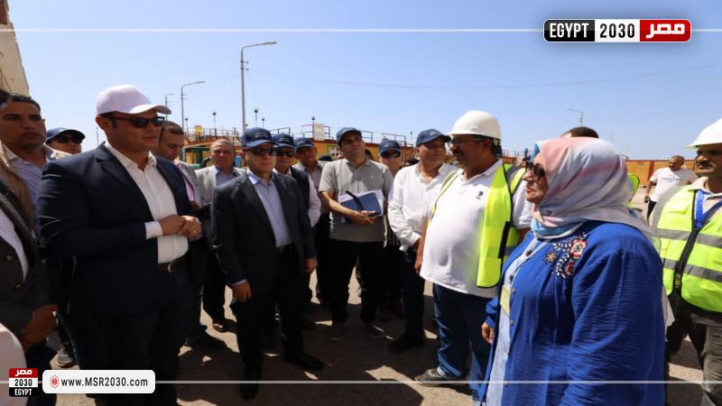 وزير الإسكان ومحافظ كفر الشيخ