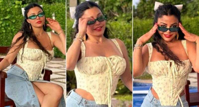 هيفاء وهبي بإطلالة صيفية كاجوال بأحدث تريندات الصيف في الساحل الشمالي