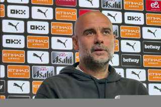 جوارديولا يصدم جماهير مانشستر سيتي: ”لسنا مرشحين للفوز بدوري أبطال أوروبا”